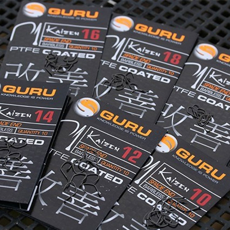 Guru Kaizen Spade End Barbless Hooks